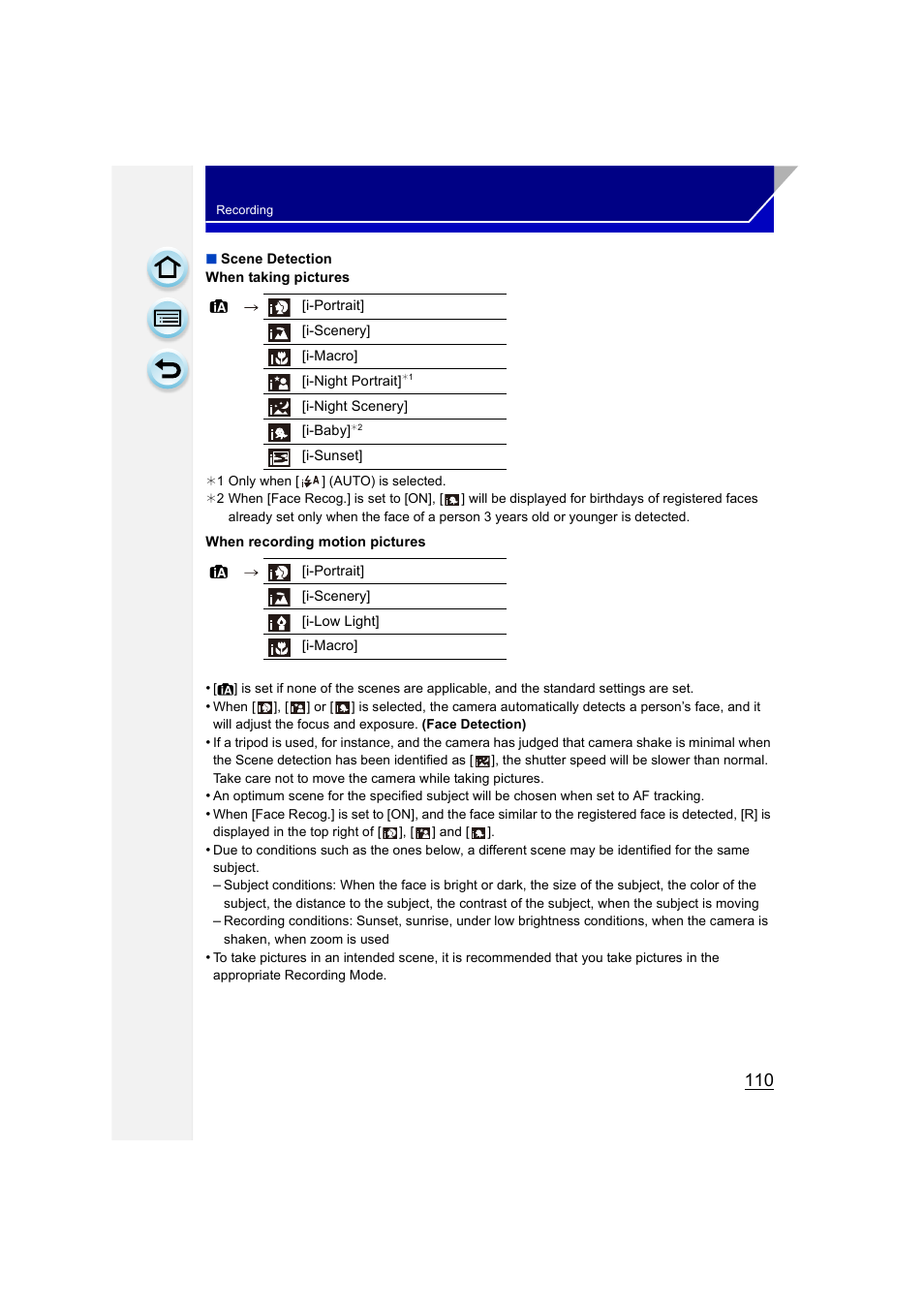 Panasonic DMC-GH3KBODY User Manual | Page 110 / 319