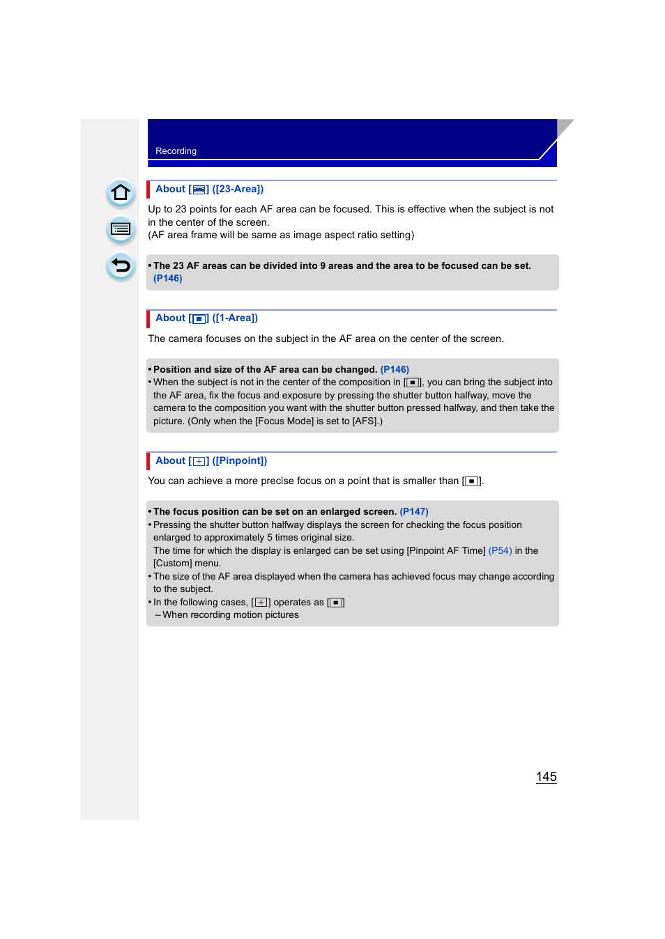 Panasonic DMC-GH3KBODY User Manual | Page 145 / 319