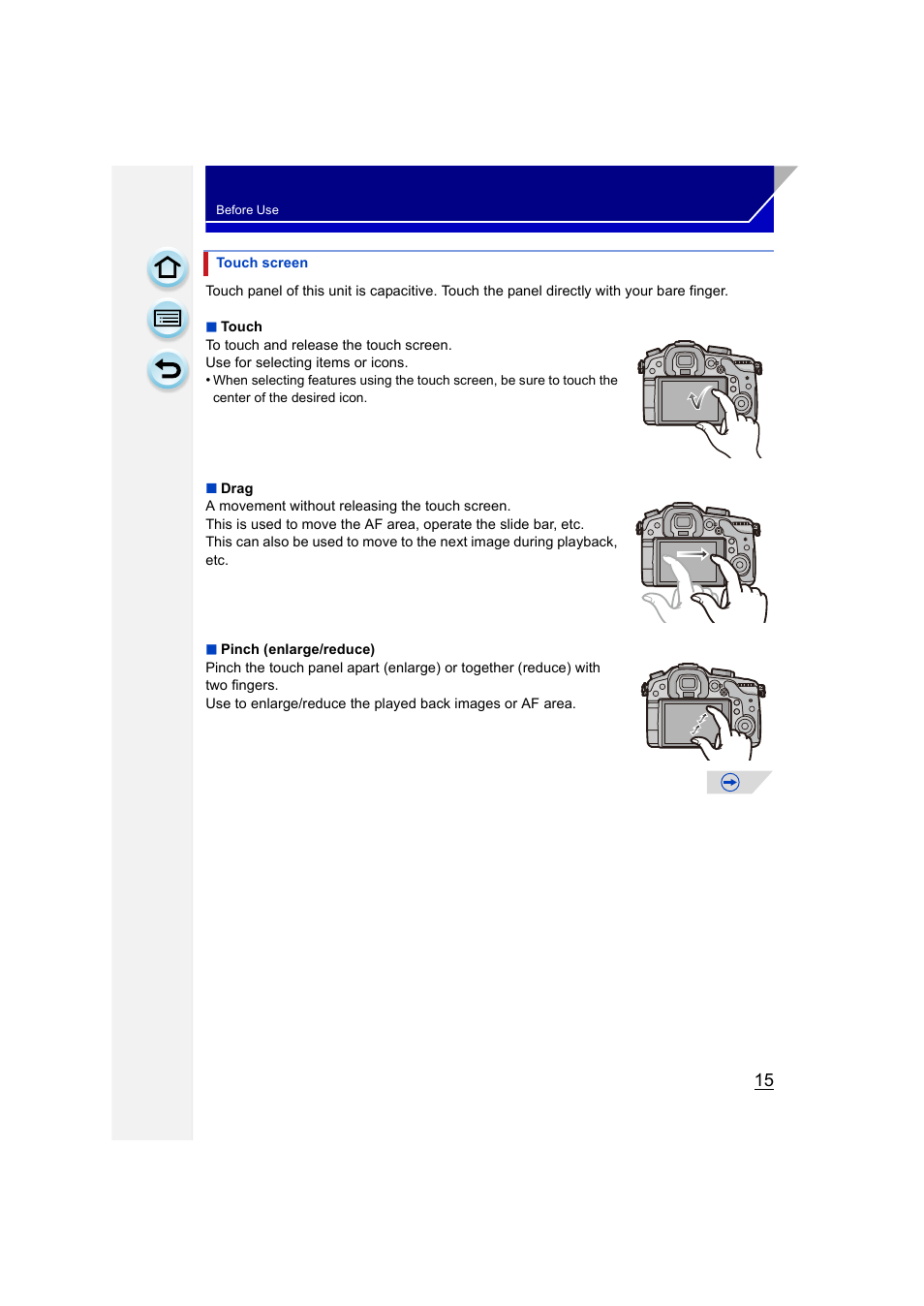 P15) | Panasonic DMC-GH3KBODY User Manual | Page 15 / 319