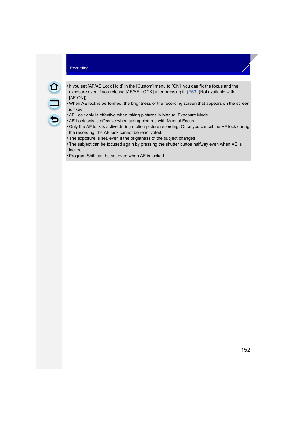 Panasonic DMC-GH3KBODY User Manual | Page 152 / 319