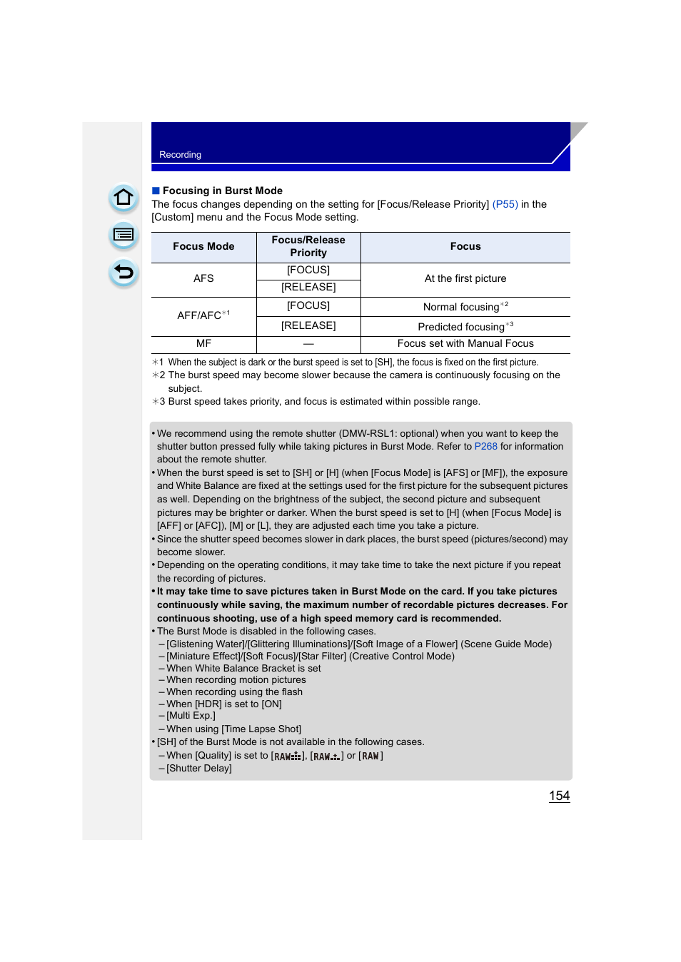 Panasonic DMC-GH3KBODY User Manual | Page 154 / 319