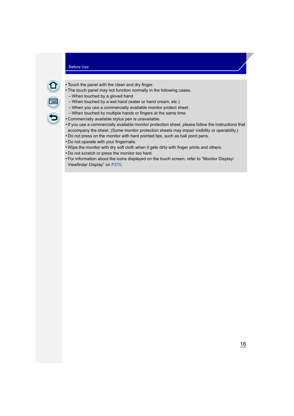 Panasonic DMC-GH3KBODY User Manual | Page 16 / 319