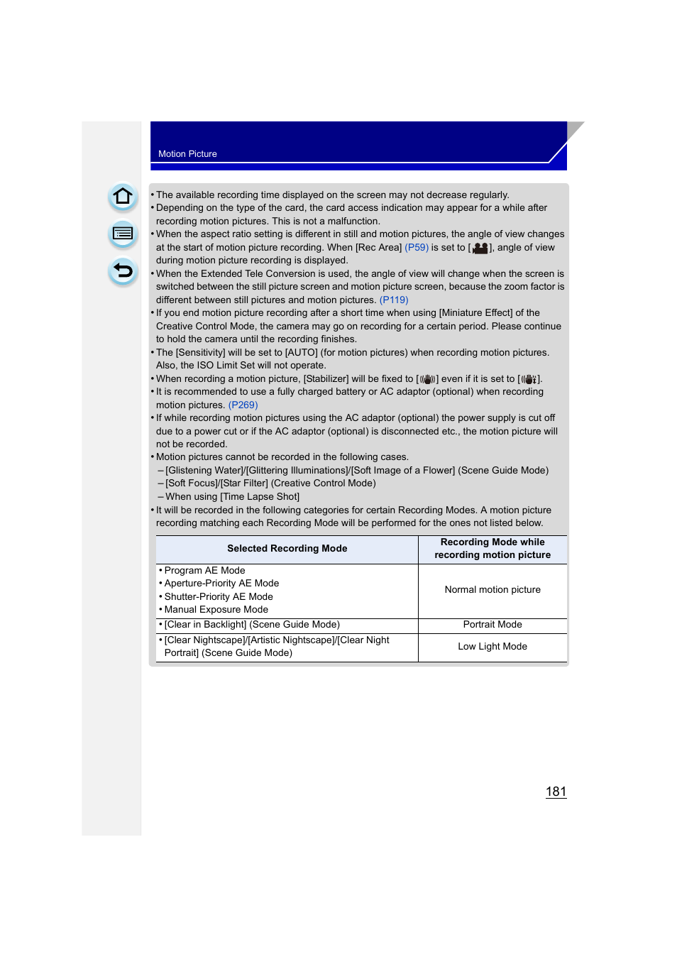 Panasonic DMC-GH3KBODY User Manual | Page 181 / 319