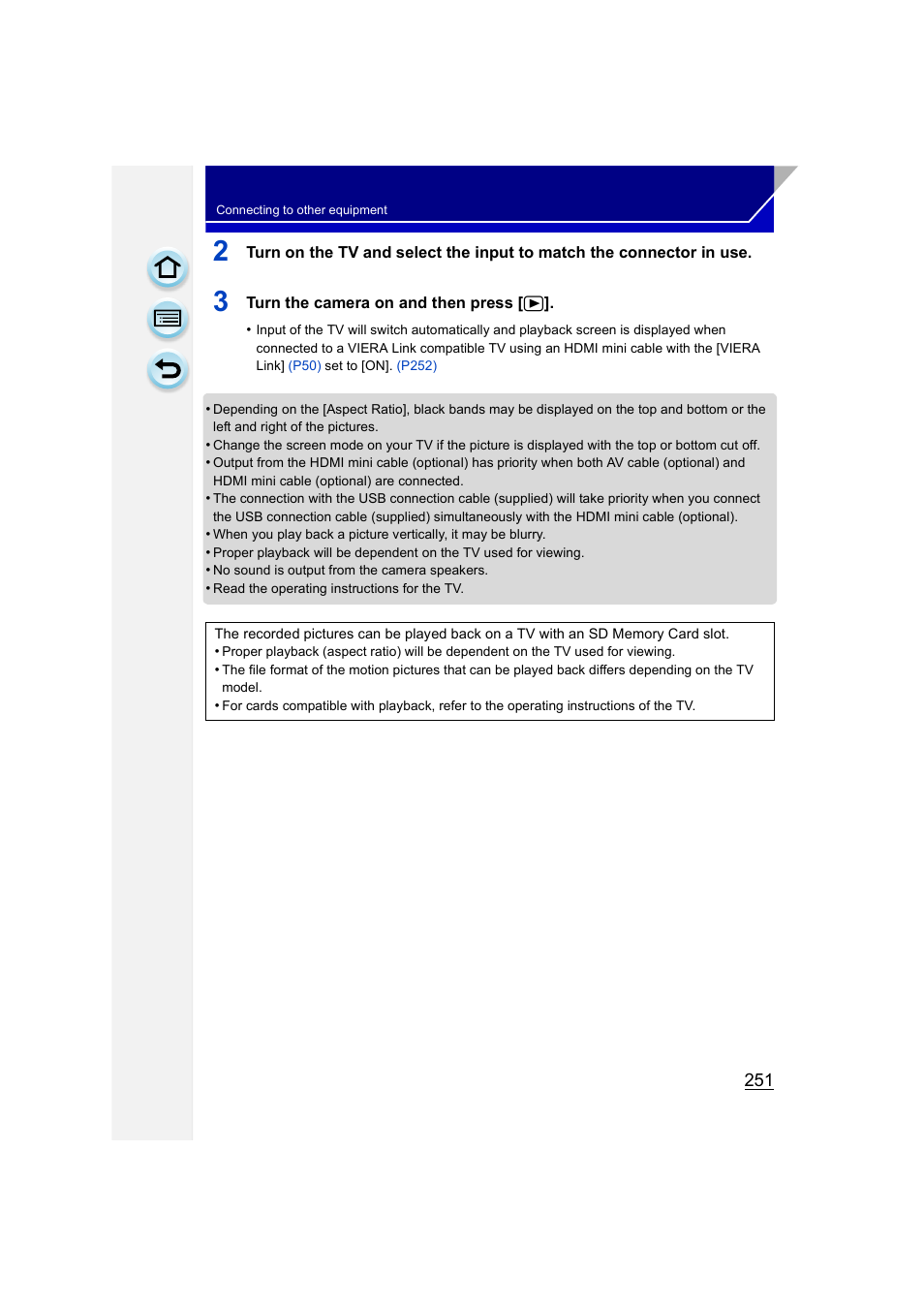 Panasonic DMC-GH3KBODY User Manual | Page 251 / 319