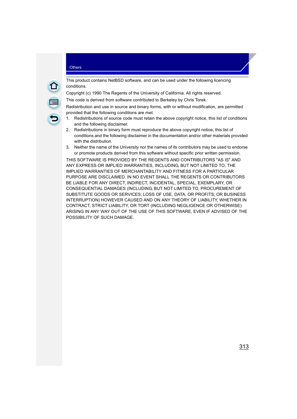 Panasonic DMC-GH3KBODY User Manual | Page 313 / 319