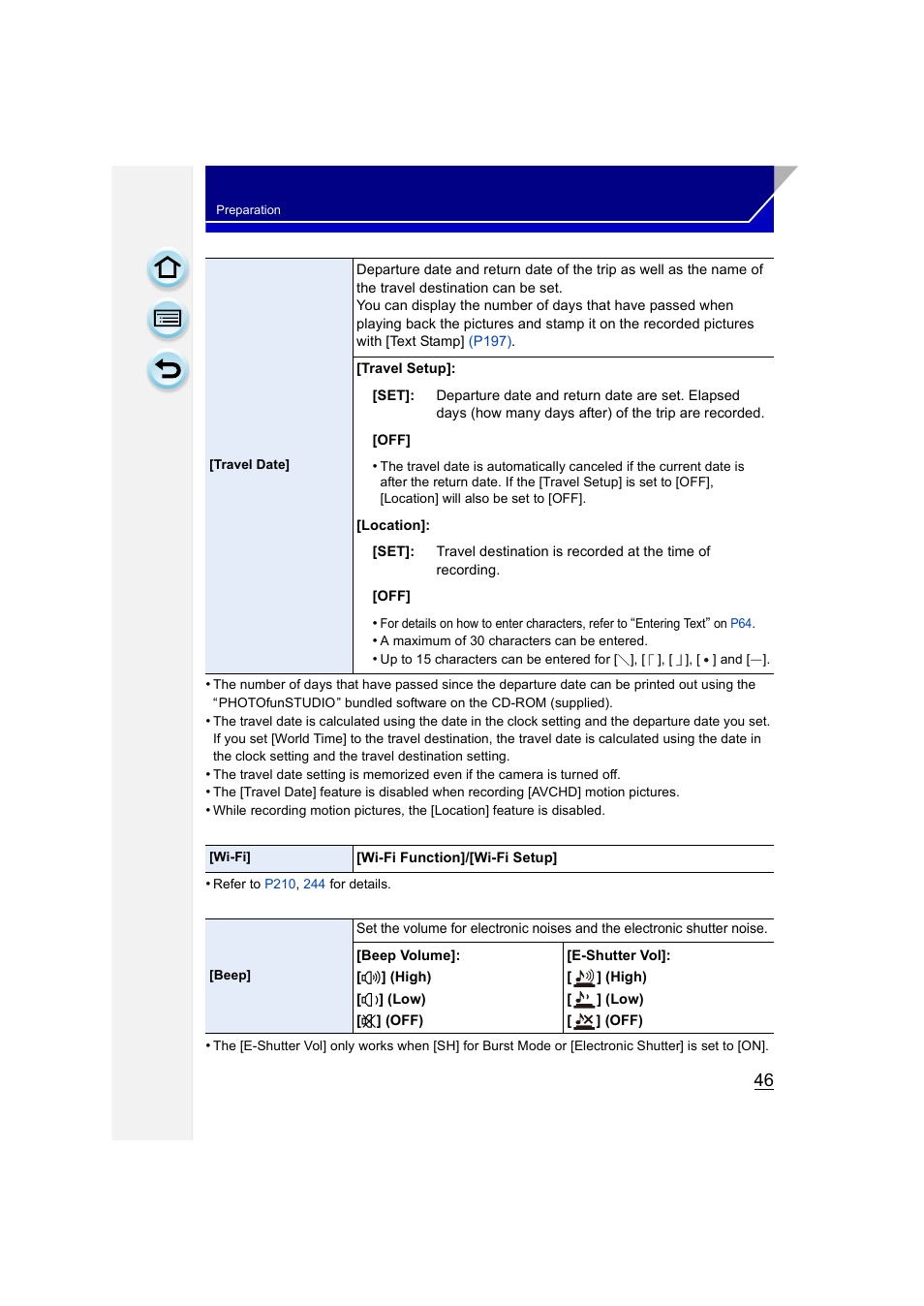 Panasonic DMC-GH3KBODY User Manual | Page 46 / 319
