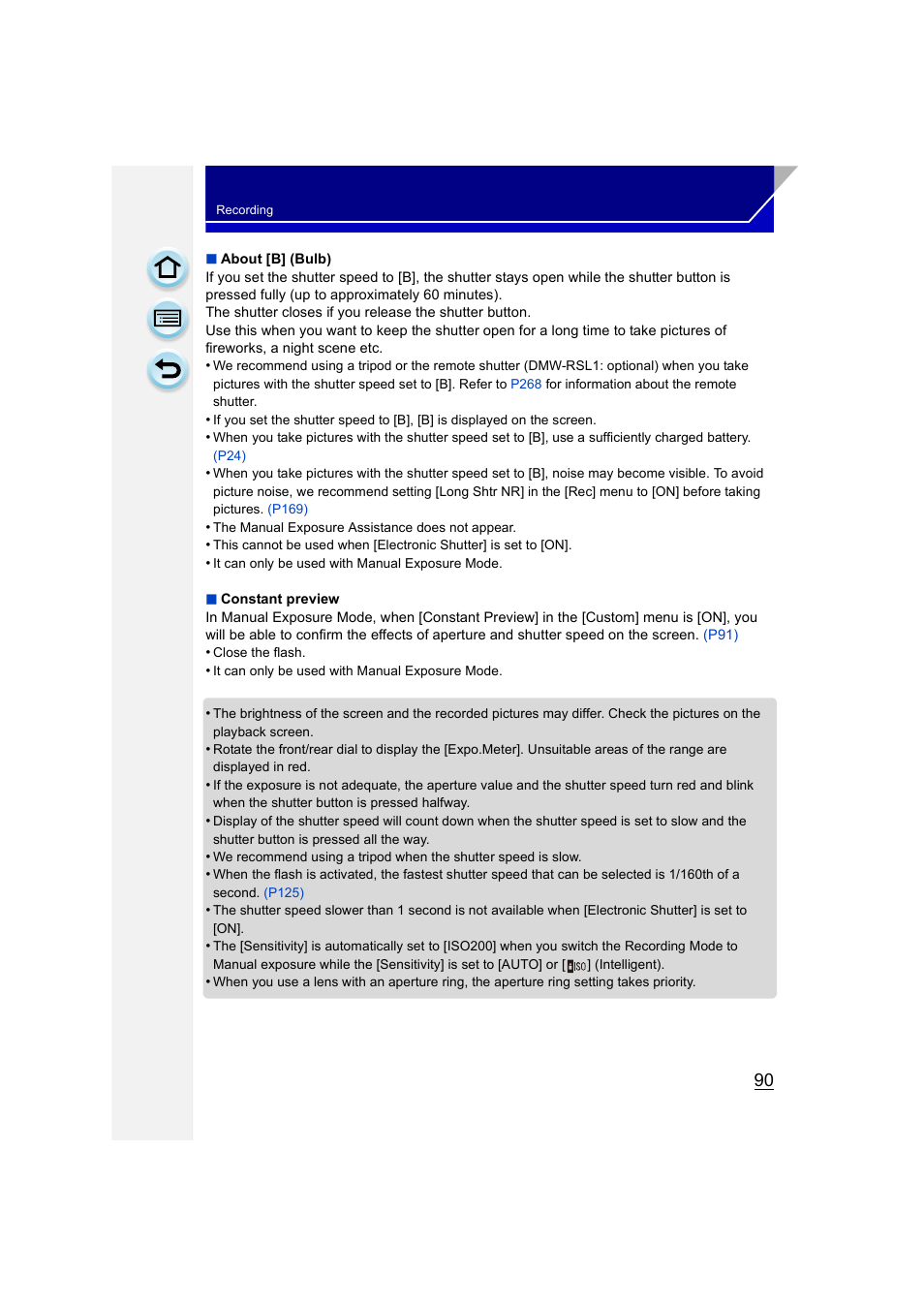 Panasonic DMC-GH3KBODY User Manual | Page 90 / 319
