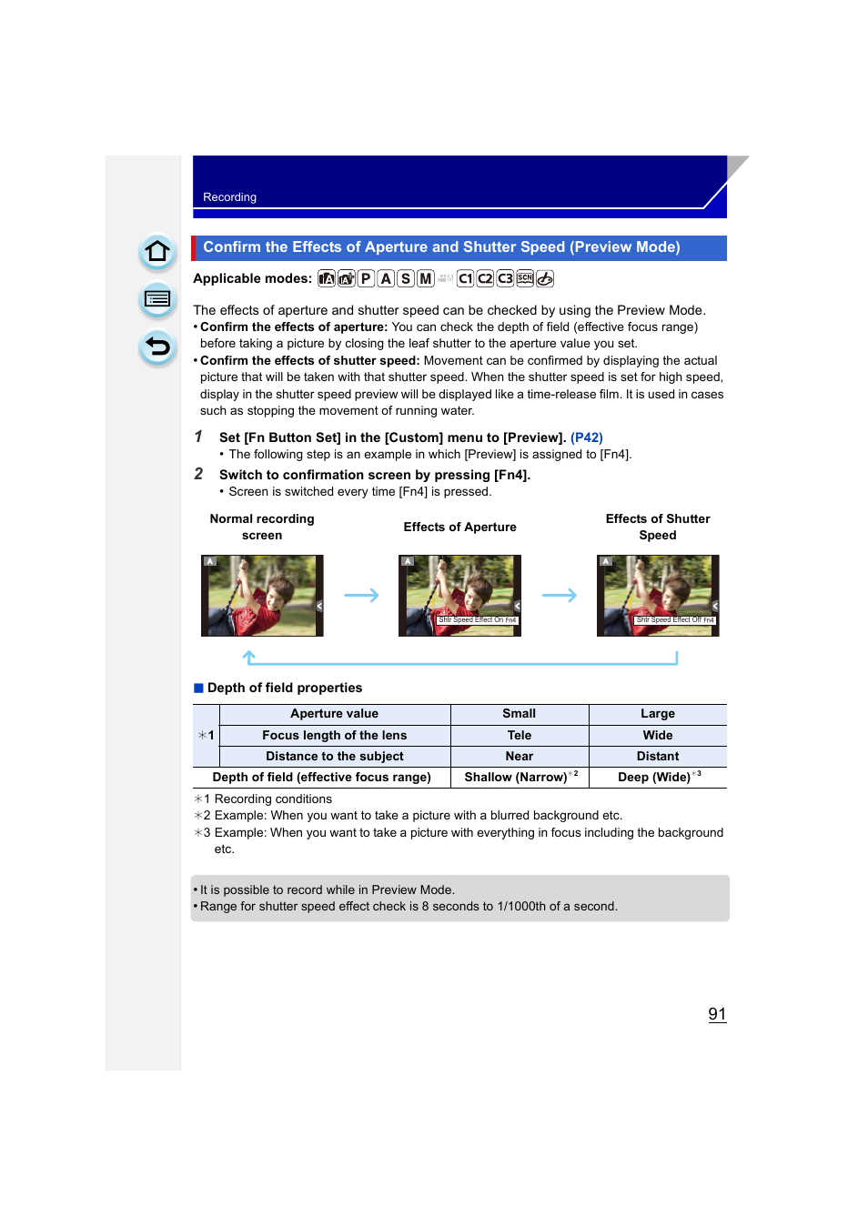 P91) | Panasonic DMC-GH3KBODY User Manual | Page 91 / 319