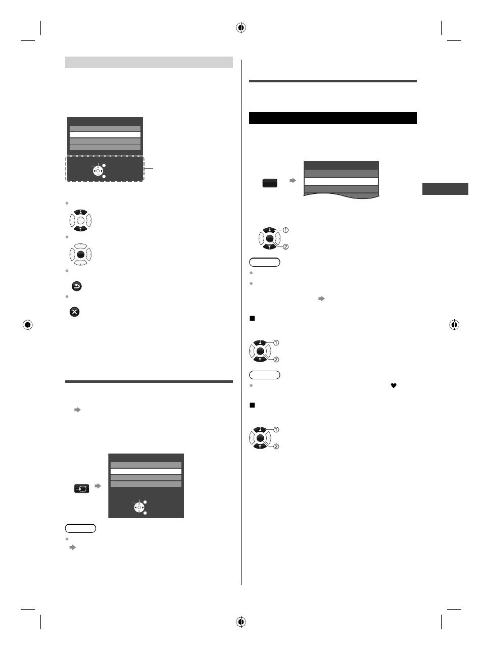 Watching external inputs, Favorite channels, Connect the external equipment (p. 11) | Creating favorite list, Select an empty slot and register the channel | Panasonic TC-32A400U User Manual | Page 15 / 33