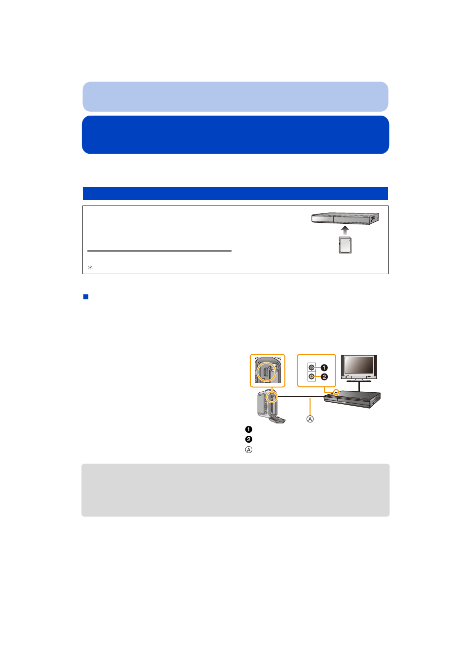 Copy by inserting the sd card into the recorder | Panasonic DMC-TS25R User Manual | Page 126 / 155