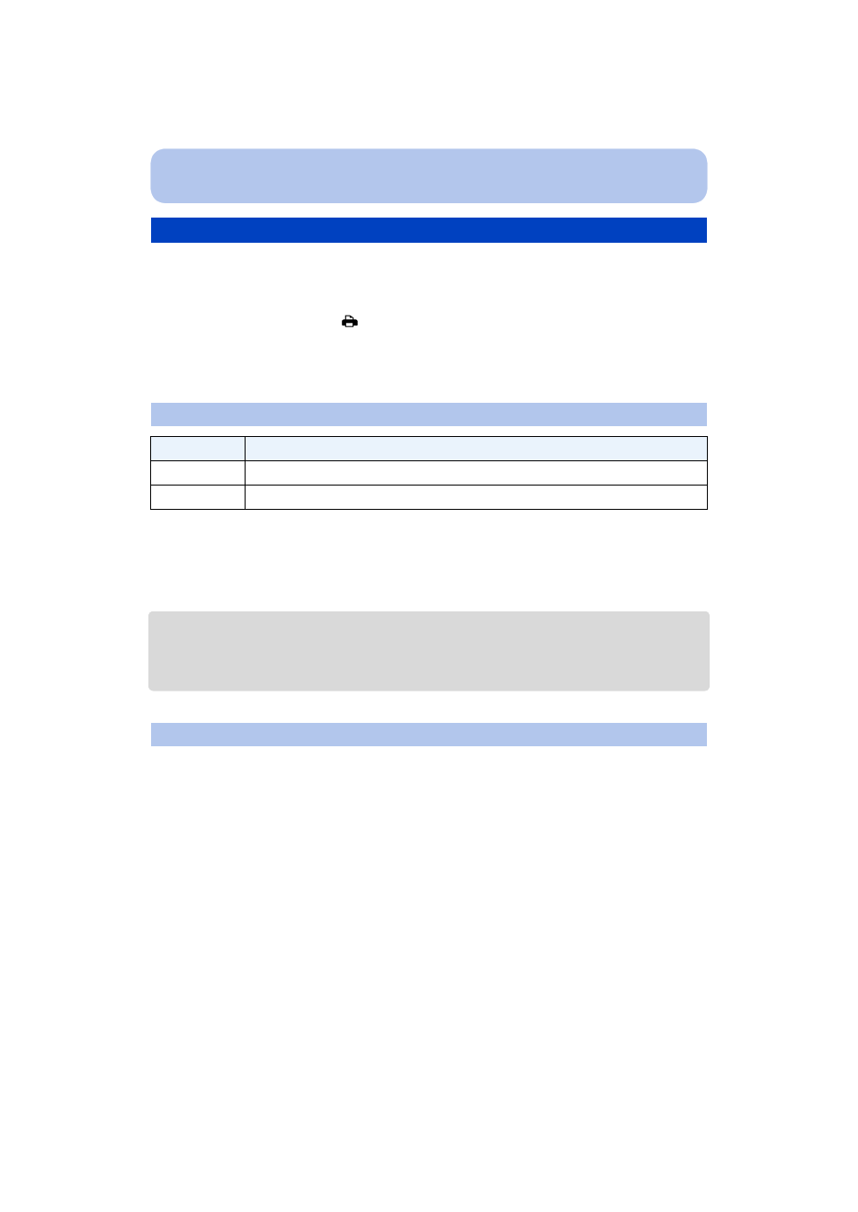 Print settings, P129 | Panasonic DMC-TS25R User Manual | Page 129 / 155