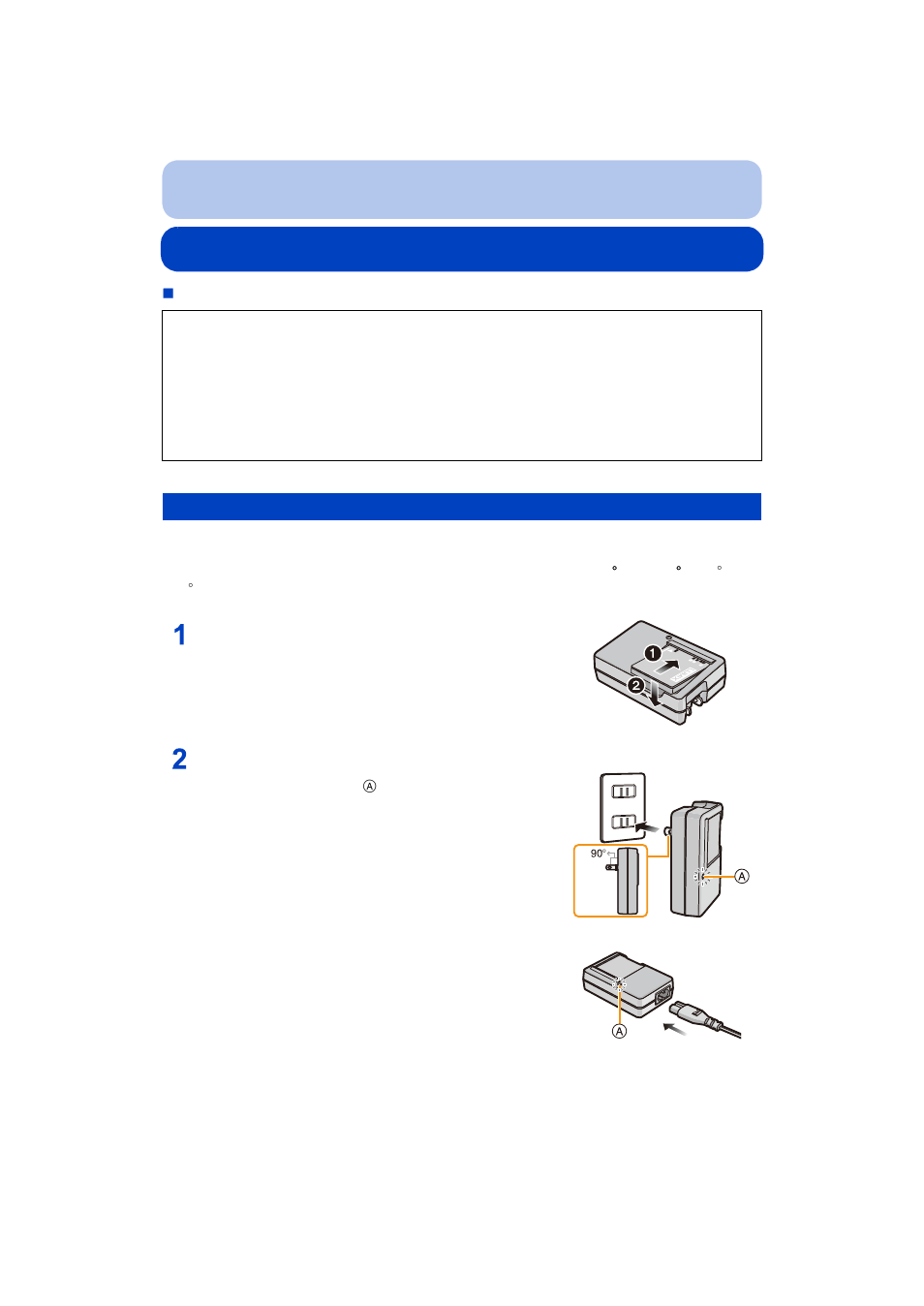 Preparation, Charging the battery, Charging | Panasonic DMC-TS25R User Manual | Page 16 / 155