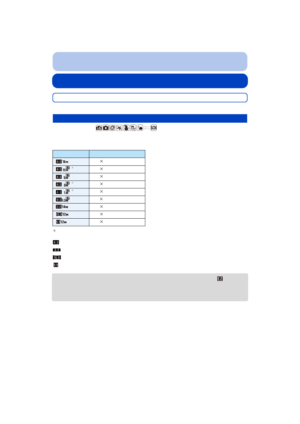 Using the [rec] menu, Picture size, Sizes | P78), Indicat | Panasonic DMC-TS25R User Manual | Page 78 / 155