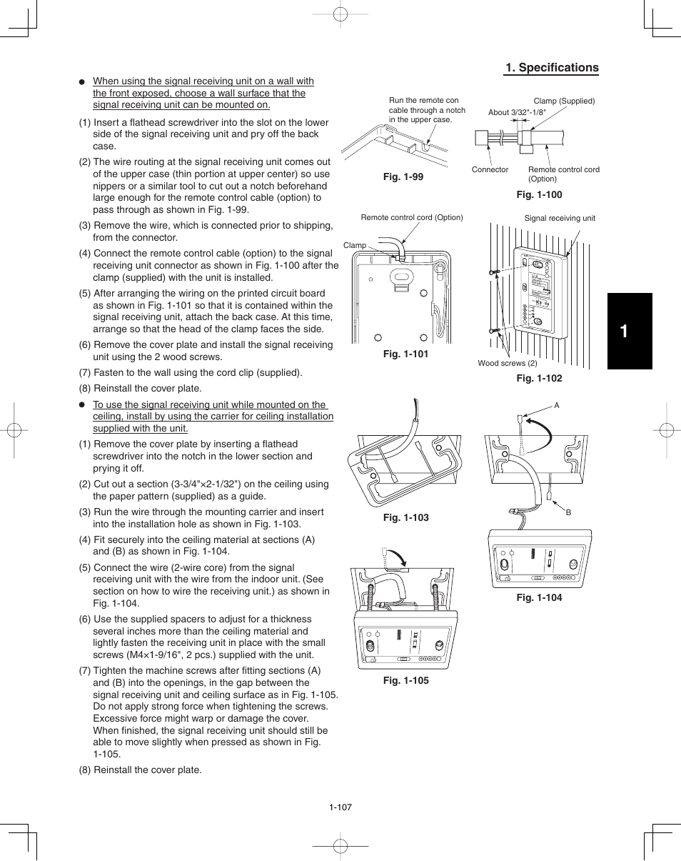 Specifications | Panasonic 36PSU1U6 User Manual | Page 113 / 198