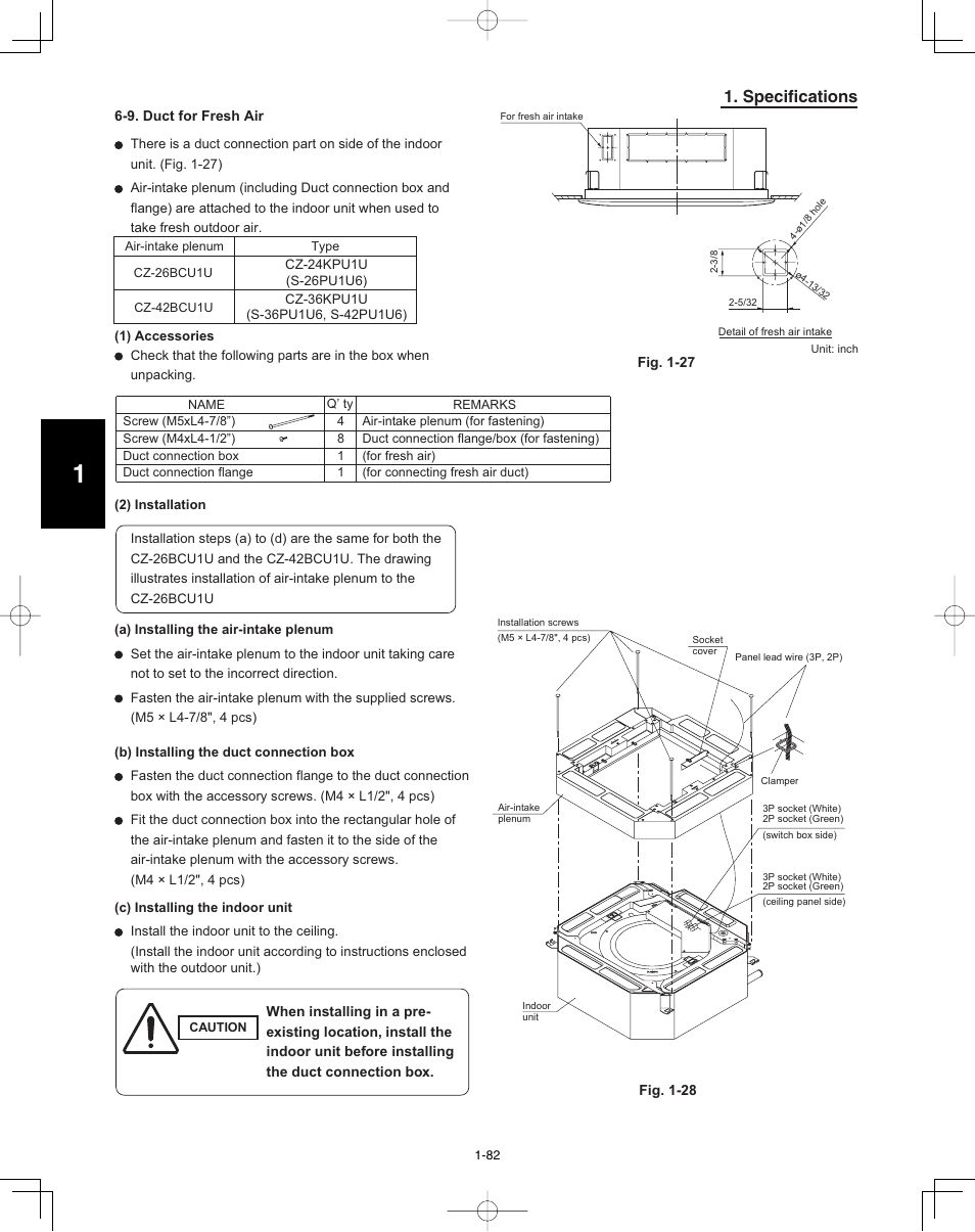 Specifications | Panasonic 36PSU1U6 User Manual | Page 88 / 198