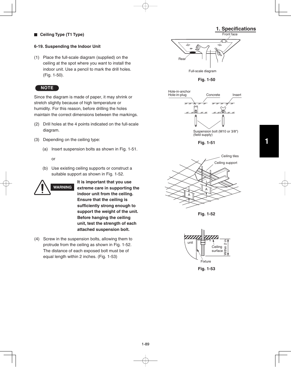 Specifications | Panasonic 36PSU1U6 User Manual | Page 95 / 198