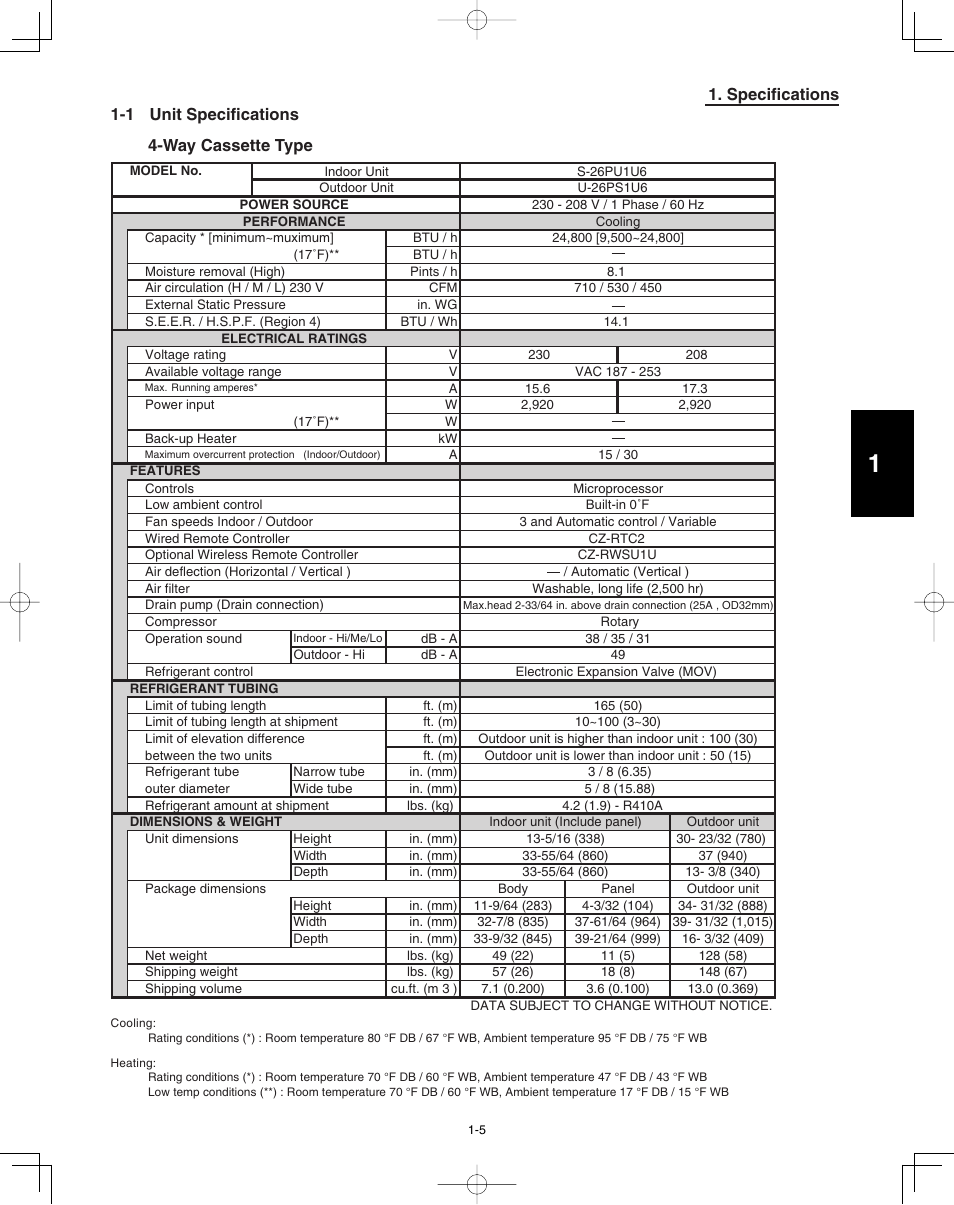 Panasonic 36PEF1U6 User Manual | Page 11 / 198