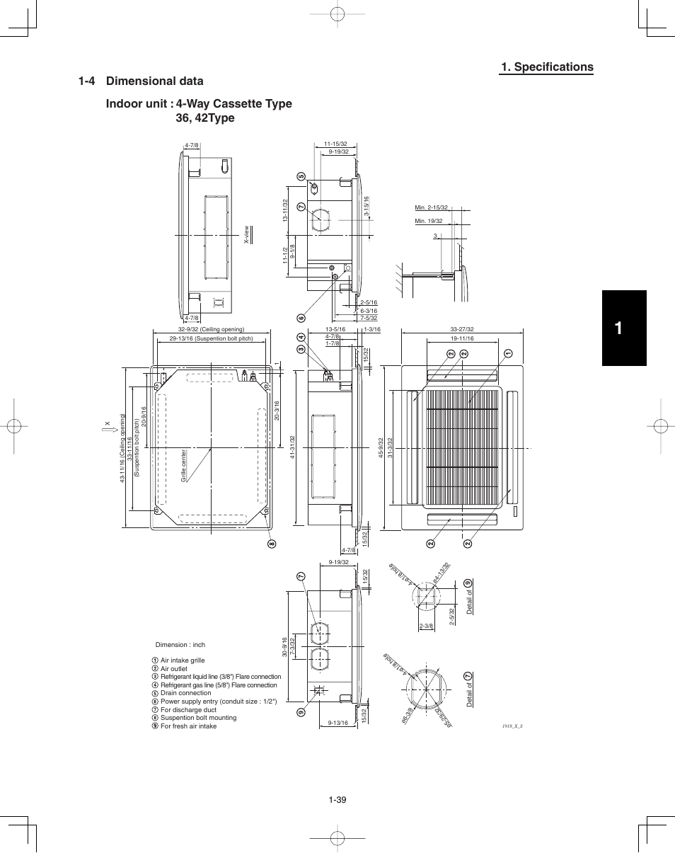 Panasonic 36PEF1U6 User Manual | Page 45 / 198