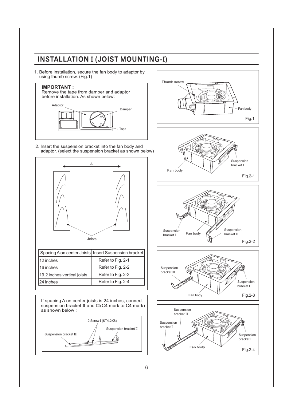 Panasonic FV-08VSL1 User Manual | Page 6 / 15