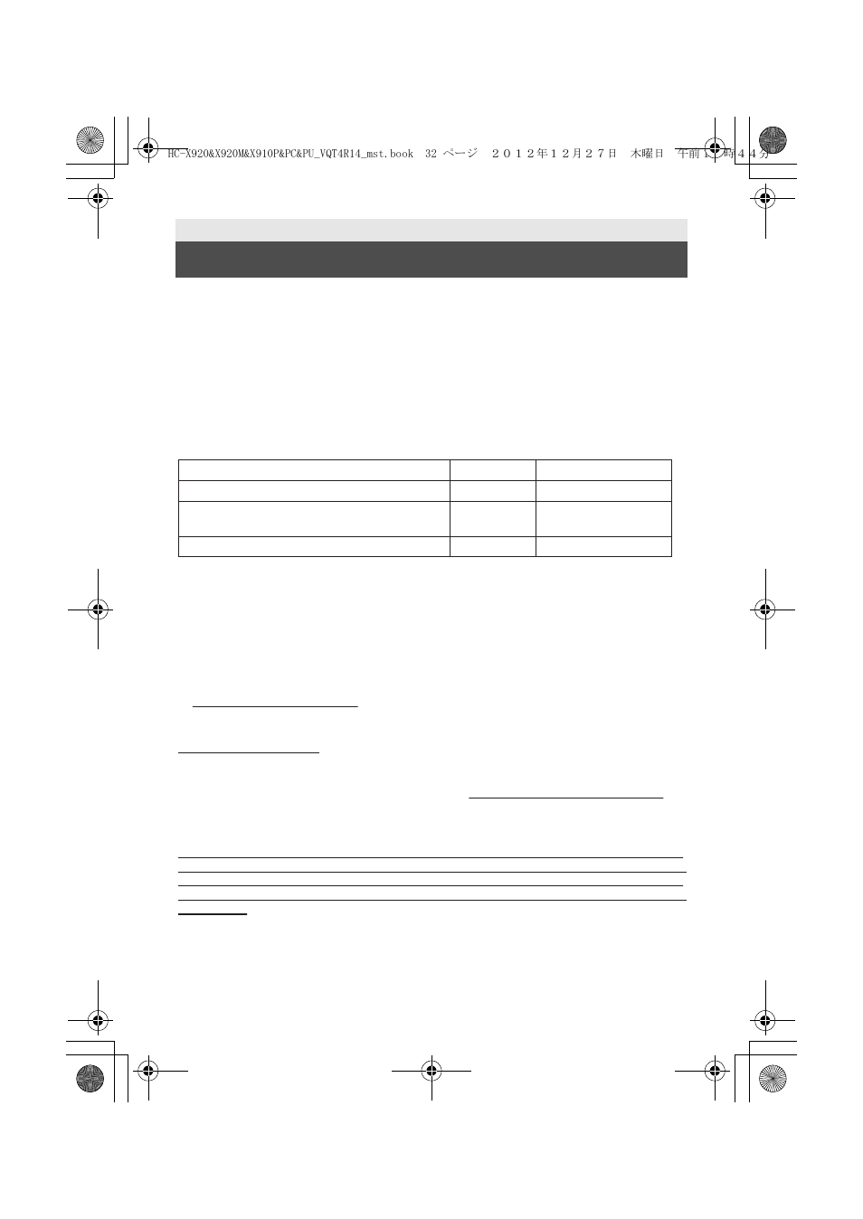 Limited warranty (only for u.s.a. andpuerto rico), Limited warranty, Panasonic products limited warranty | Panasonic HC-X920K User Manual | Page 32 / 36