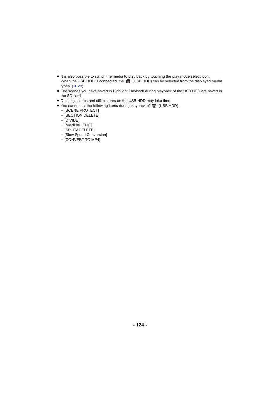 Panasonic HC-W850K User Manual | Page 124 / 220