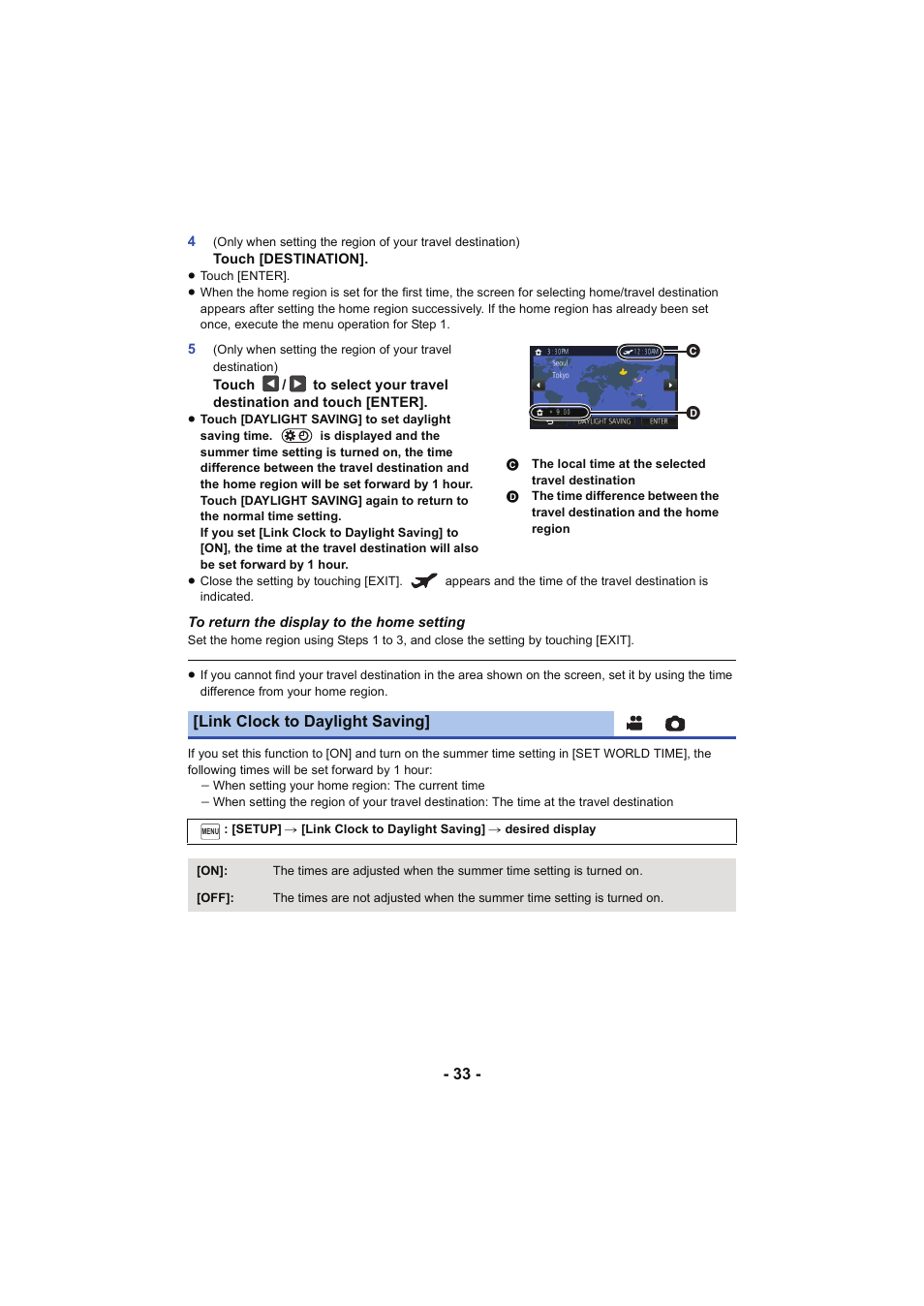 L 33 | Panasonic HC-W850K User Manual | Page 33 / 220