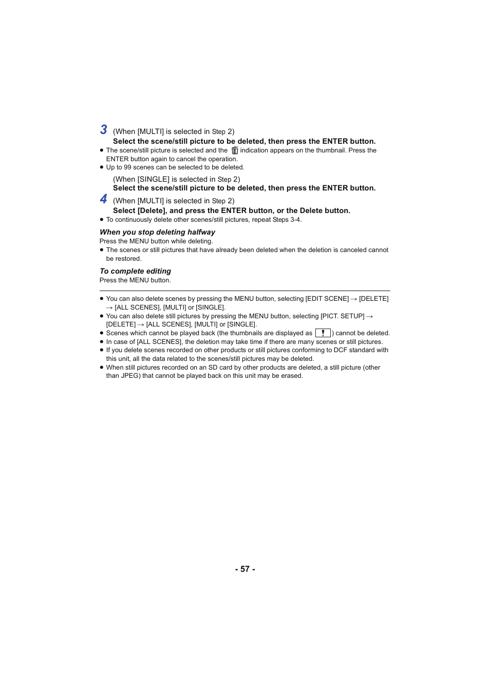 Panasonic HC-V130K User Manual | Page 57 / 100