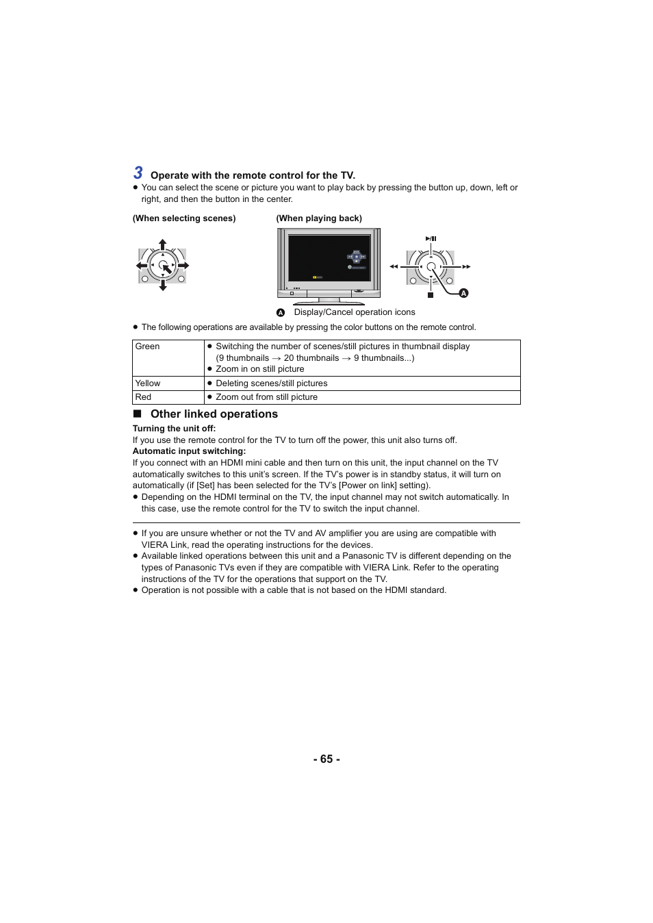Panasonic HC-V130K User Manual | Page 65 / 100