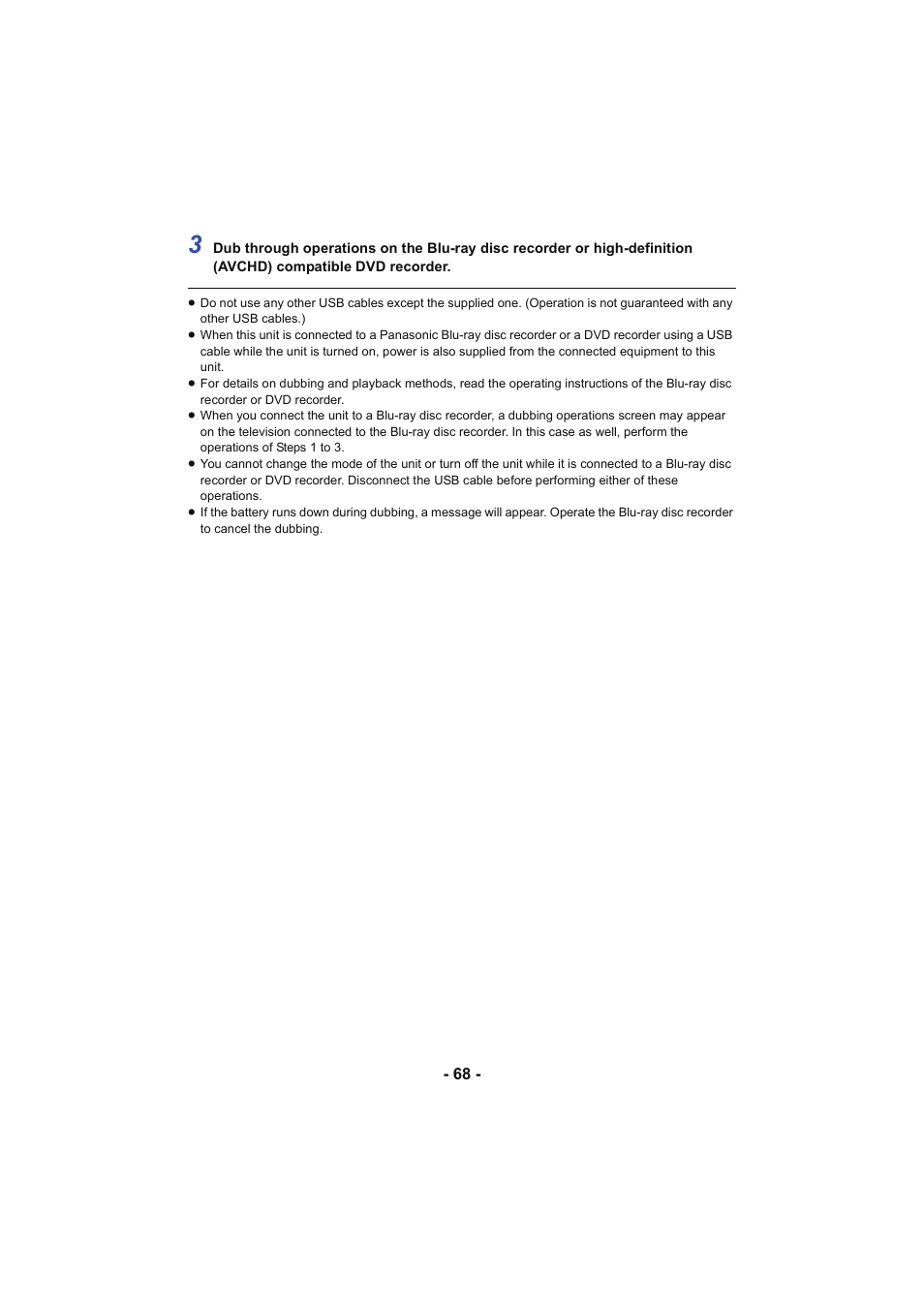 Panasonic HC-V130K User Manual | Page 68 / 100