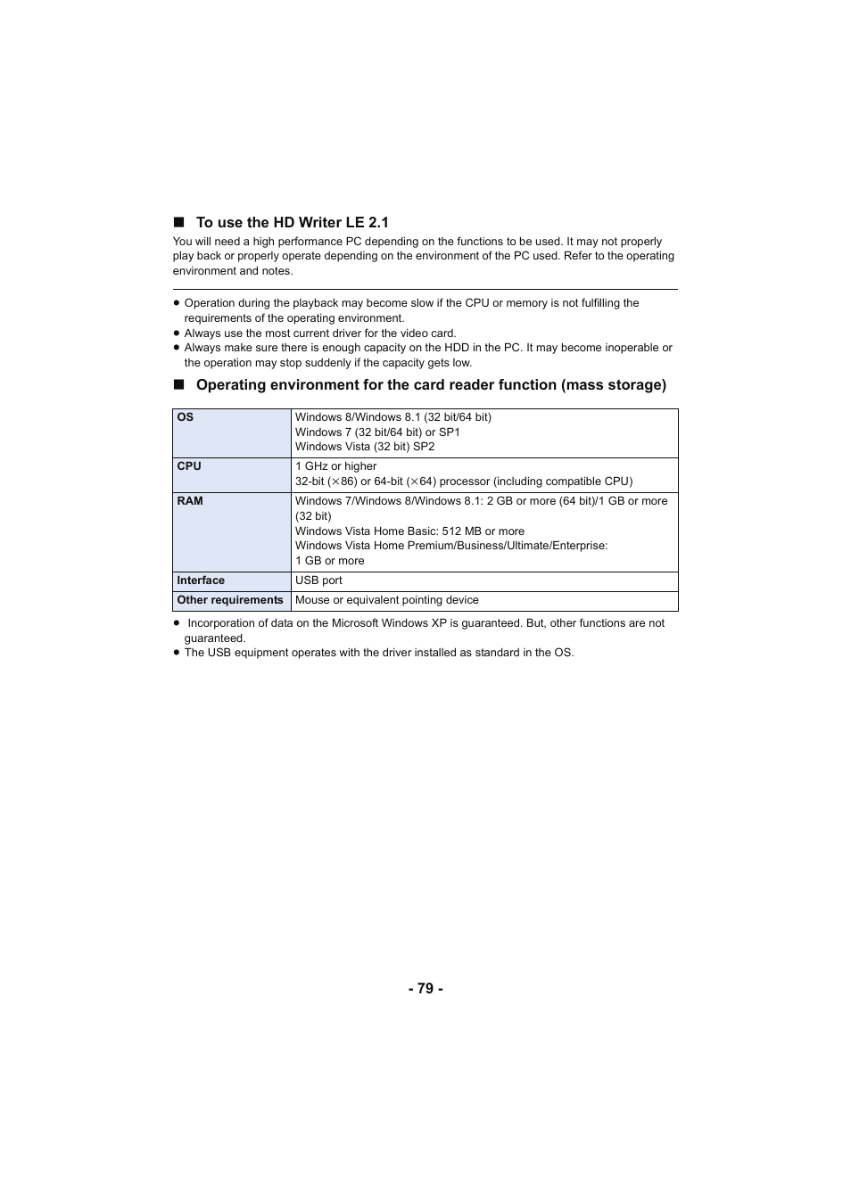Panasonic HC-V130K User Manual | Page 79 / 100