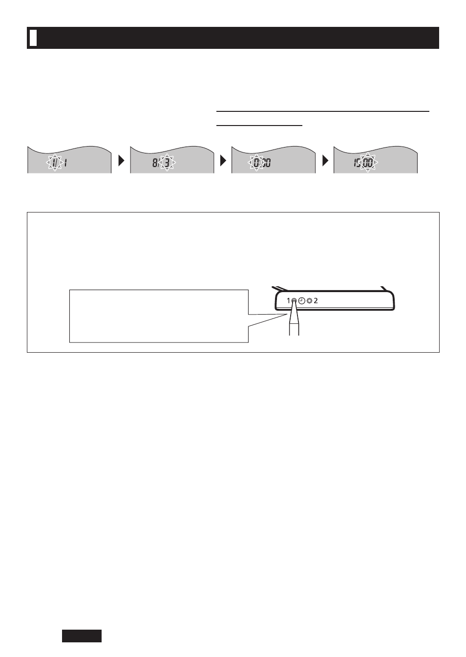 Setting the time and date | Panasonic EW-BW30S User Manual | Page 12 / 70