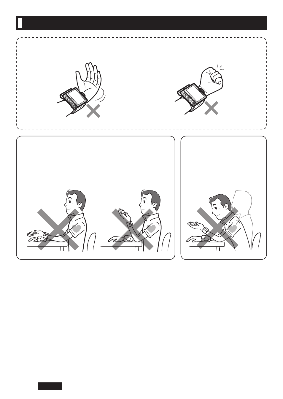 Obtaining accurate measurements, Caution | Panasonic EW-BW30S User Manual | Page 16 / 70