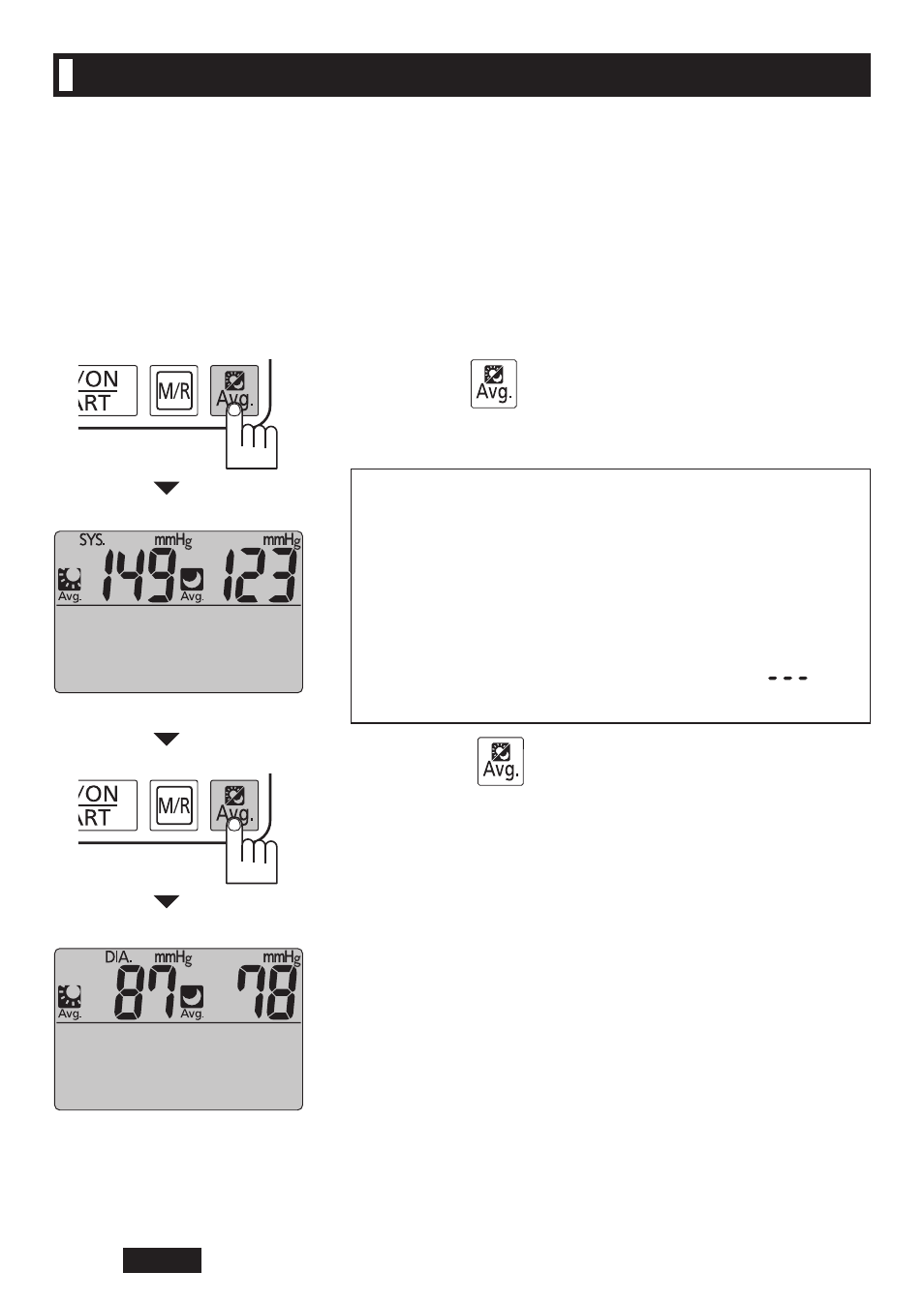 Comparing am and pm average blood pressure | Panasonic EW-BW30S User Manual | Page 30 / 70