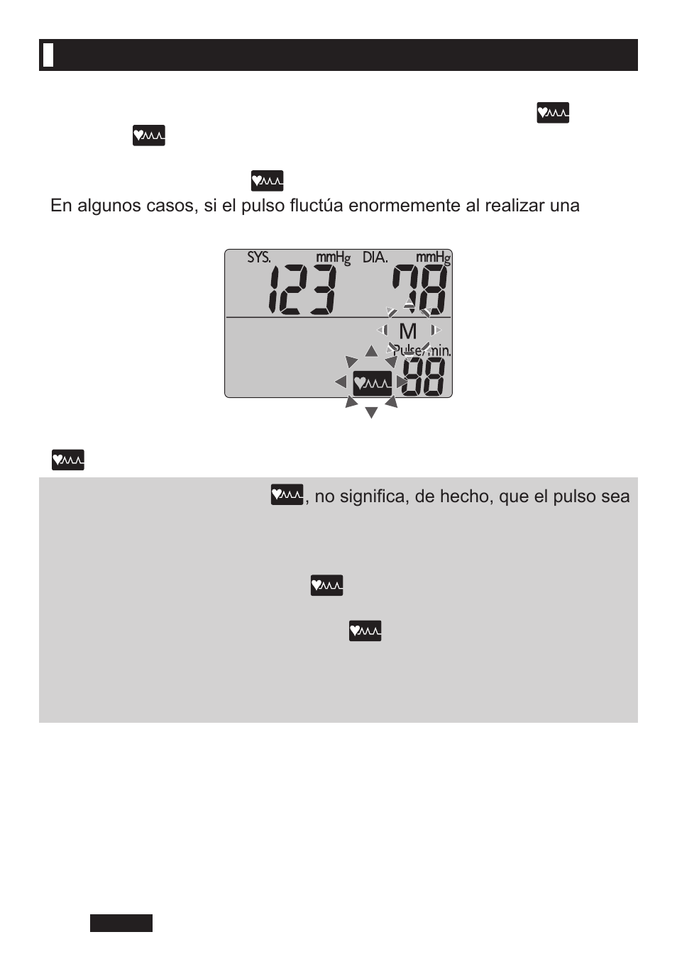 Función de pulso irregular | Panasonic EW-BW30S User Manual | Page 60 / 70