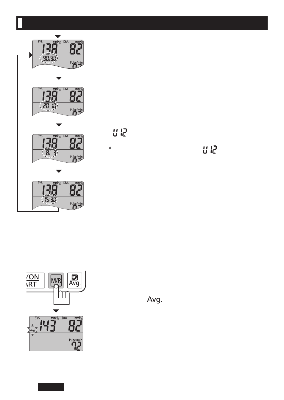 Almacenamiento y recuperación de datos, Recuperación de datos almacenados | Panasonic EW-BW30S User Manual | Page 62 / 70