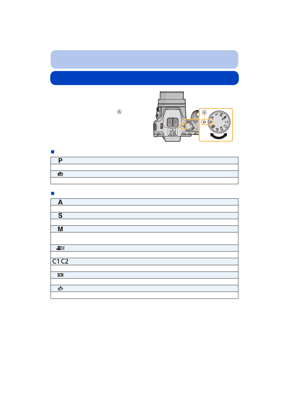 Basic, Selecting the recording mode, Ode dial | P30) | Panasonic DMC-FZ200K User Manual | Page 30 / 220