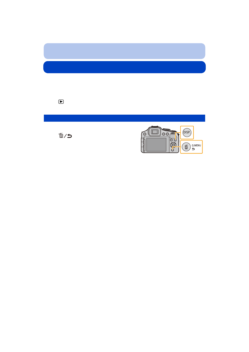 Deleting pictures, To delete a single picture, P49) | Panasonic DMC-FZ200K User Manual | Page 49 / 220