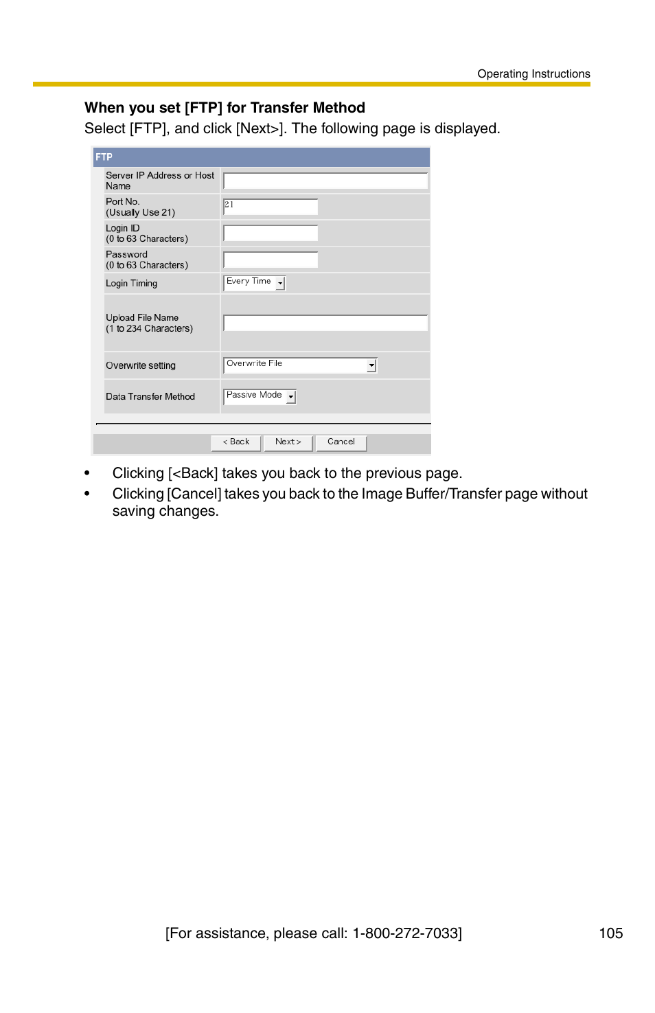 Panasonic BB-HCM381A User Manual | Page 105 / 160