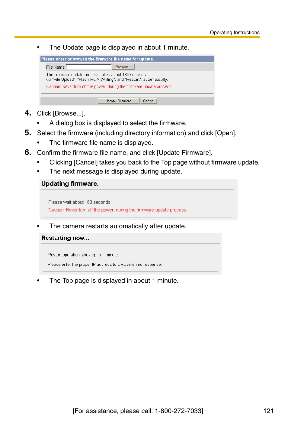 Panasonic BB-HCM381A User Manual | Page 121 / 160