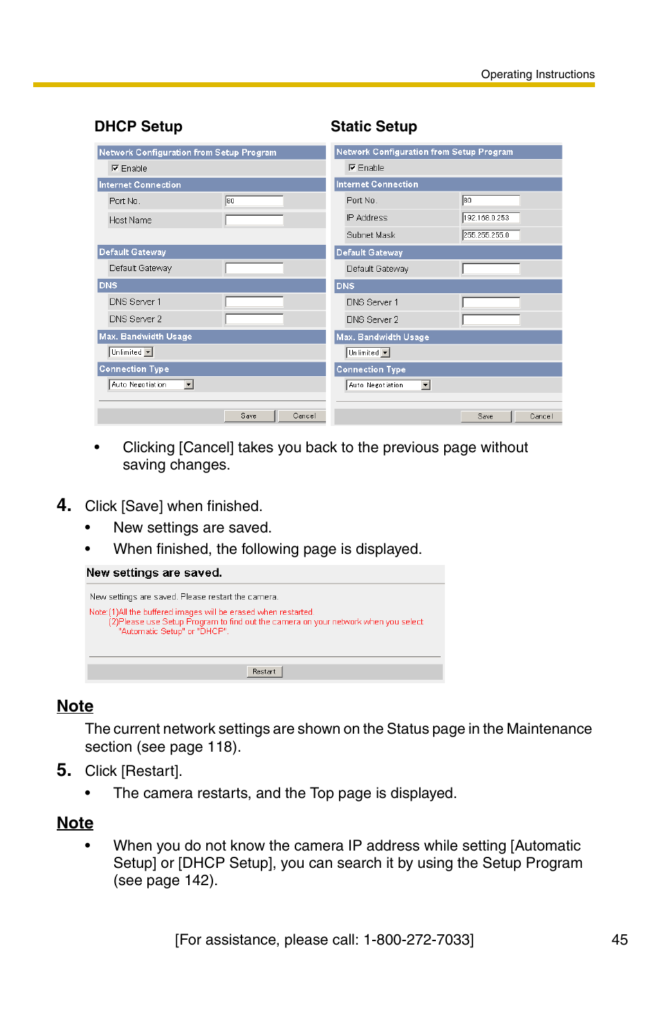 Panasonic BB-HCM381A User Manual | Page 45 / 160