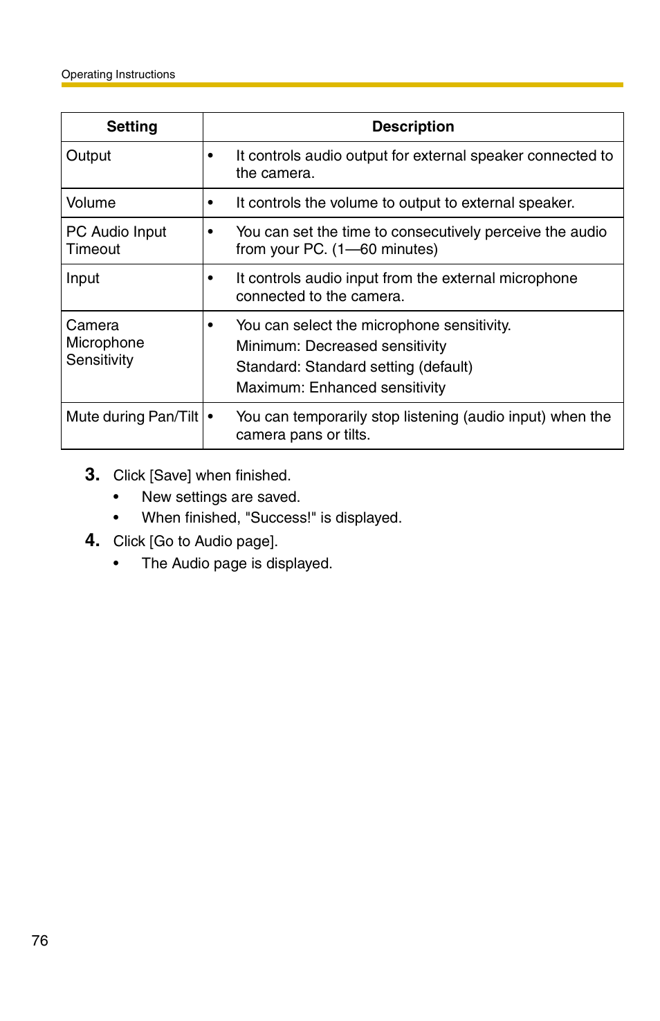 Panasonic BB-HCM381A User Manual | Page 76 / 160