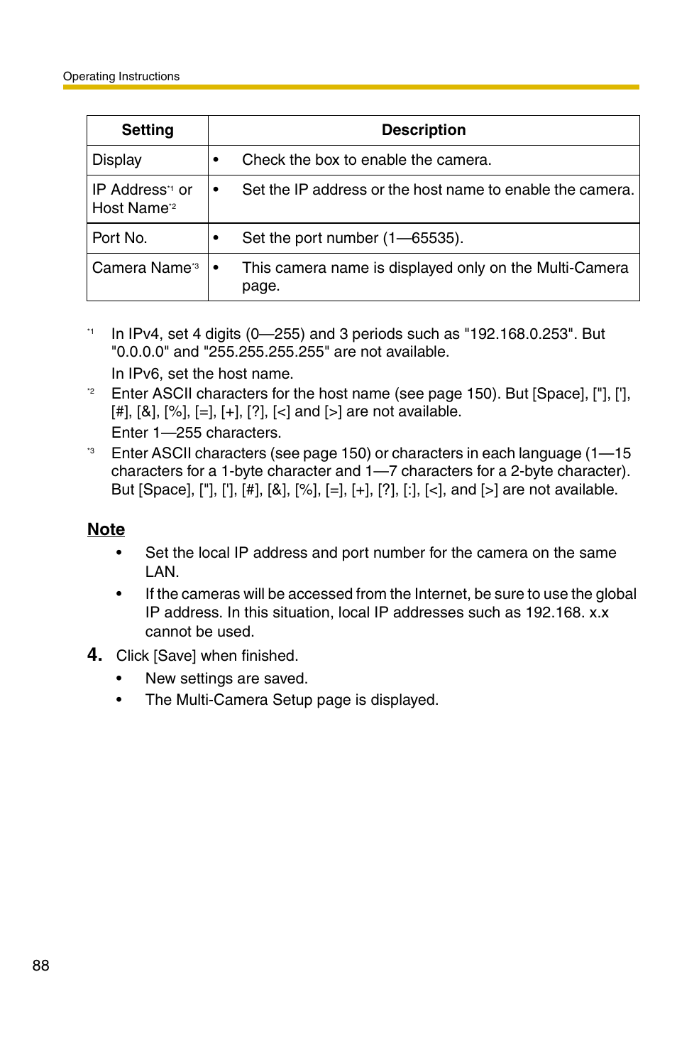 Panasonic BB-HCM381A User Manual | Page 88 / 160