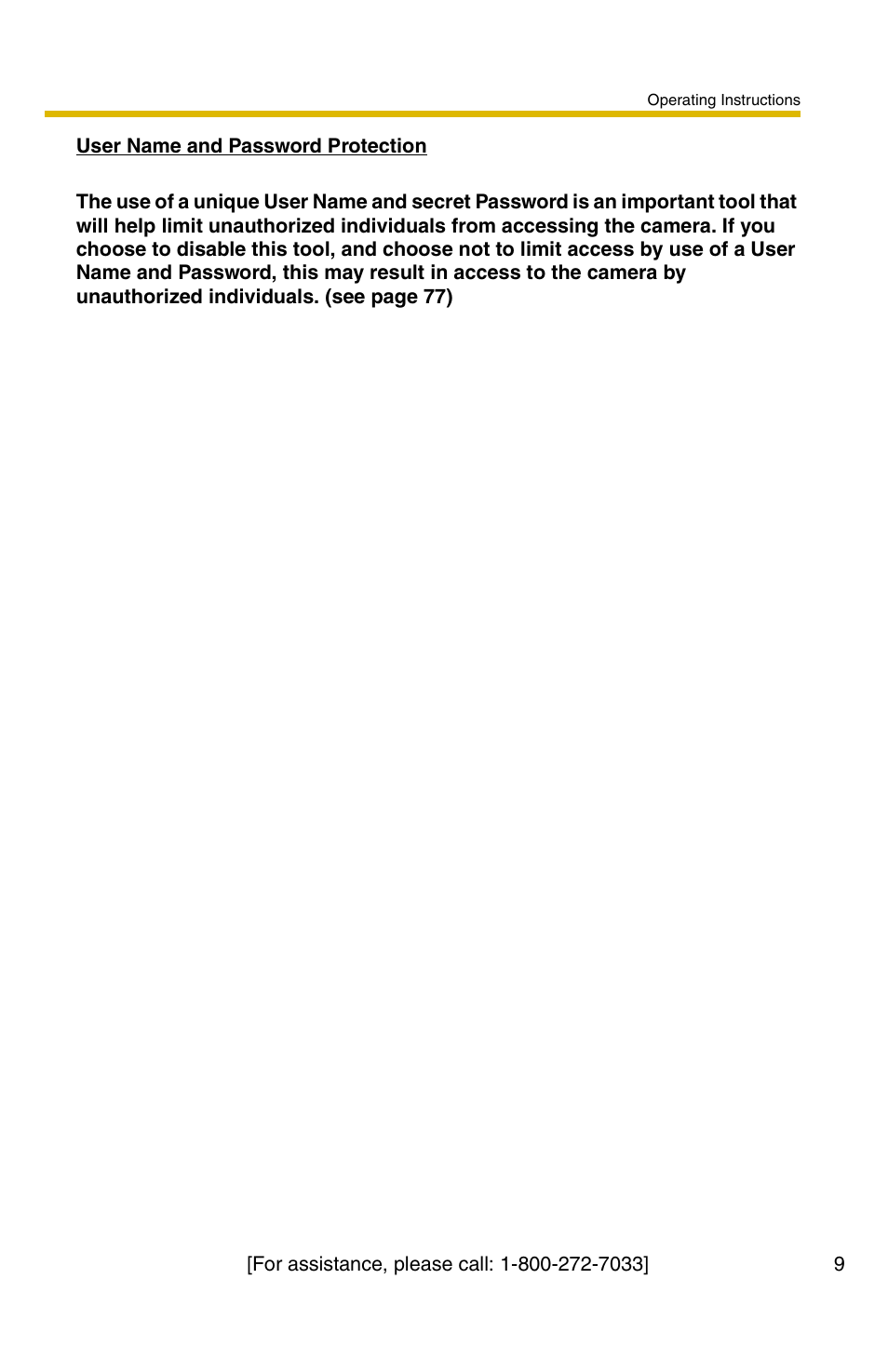 Panasonic BB-HCM381A User Manual | Page 9 / 160