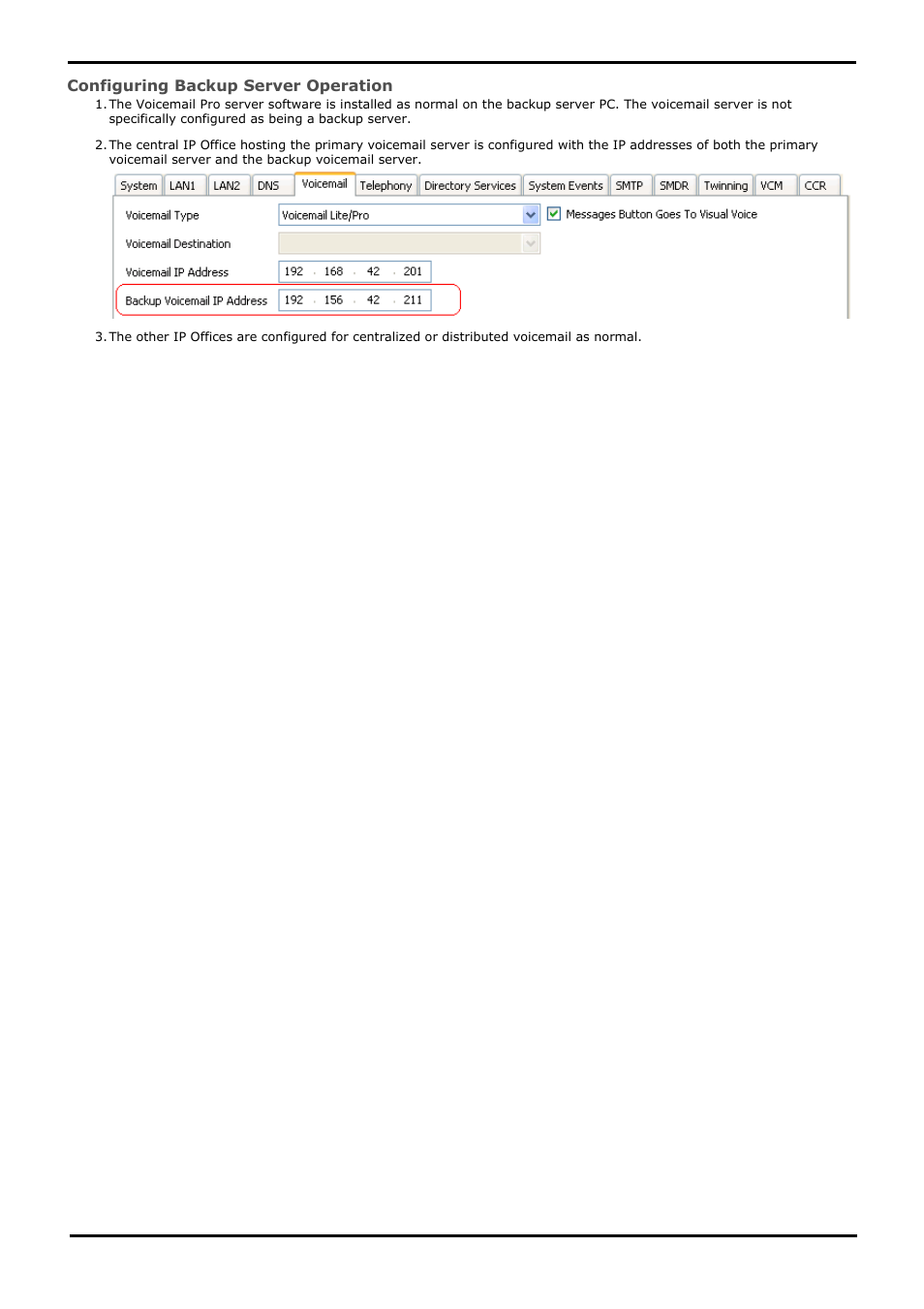 Avaya IP Office User Manual | Page 116 / 138