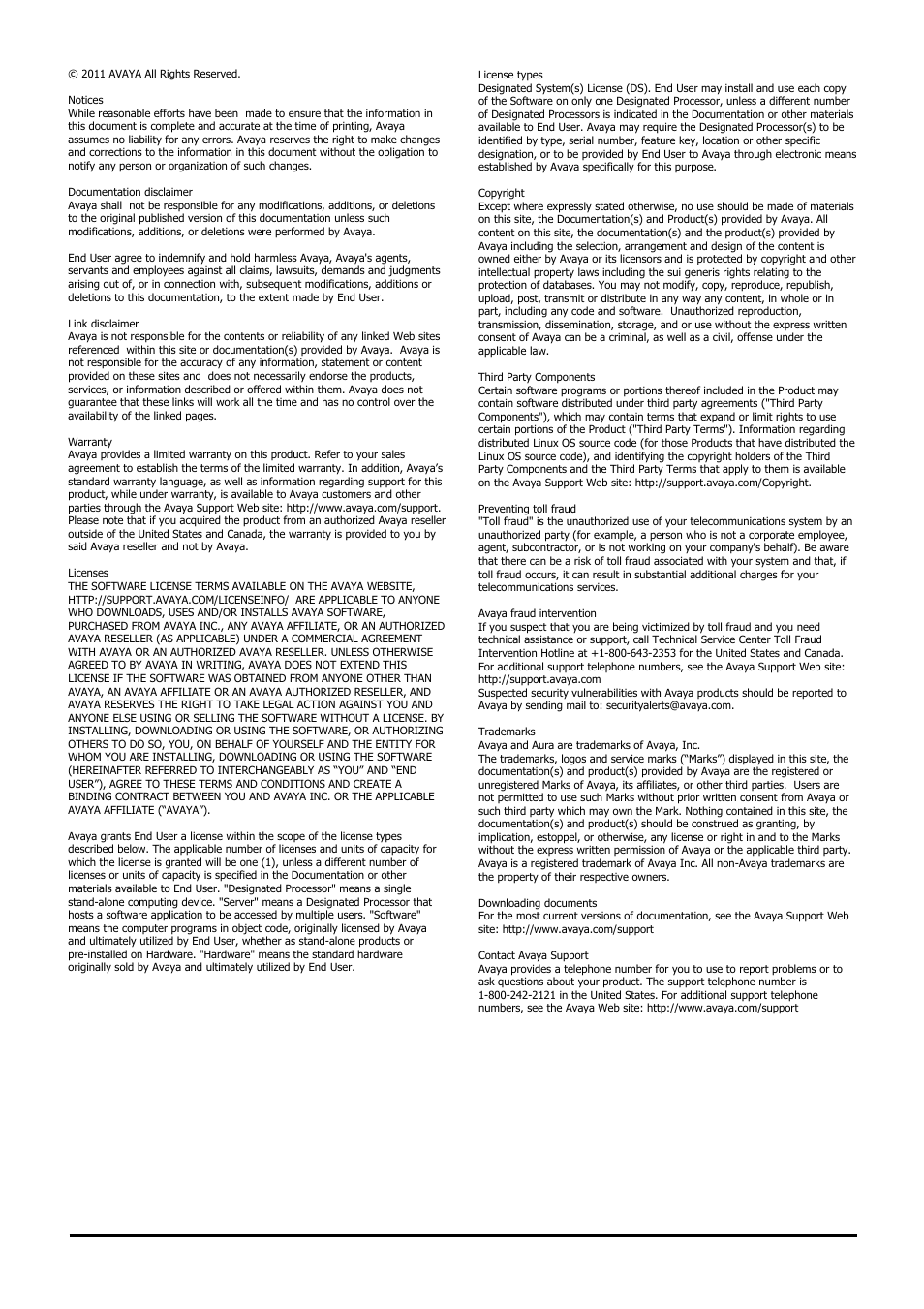 Avaya IP Office User Manual | Page 2 / 138