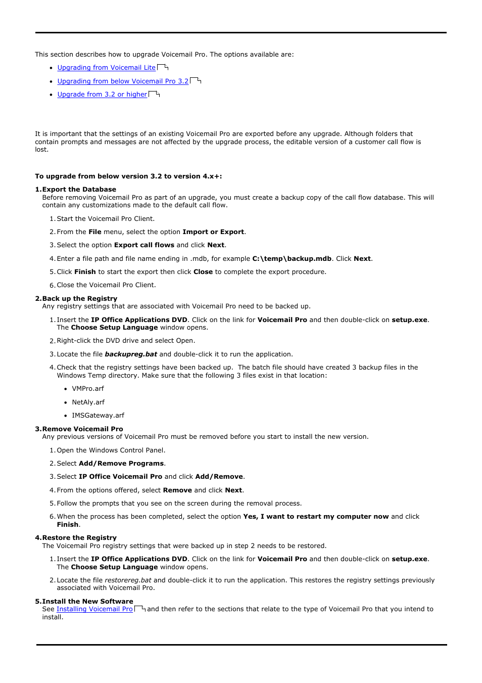 Upgrading, Upgrade from below version 3.2, 3 upgrading | 1 upgrade from below version 3.2 | Avaya IP Office User Manual | Page 28 / 138