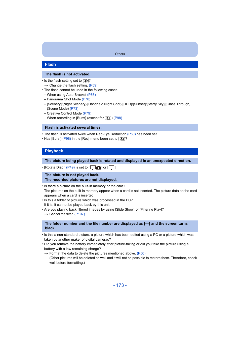 Panasonic DMC-ZS35W User Manual | Page 173 / 186