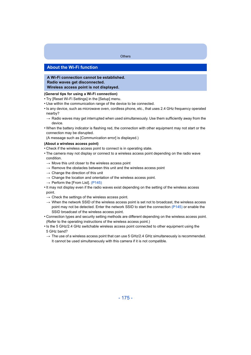 Panasonic DMC-ZS35W User Manual | Page 175 / 186