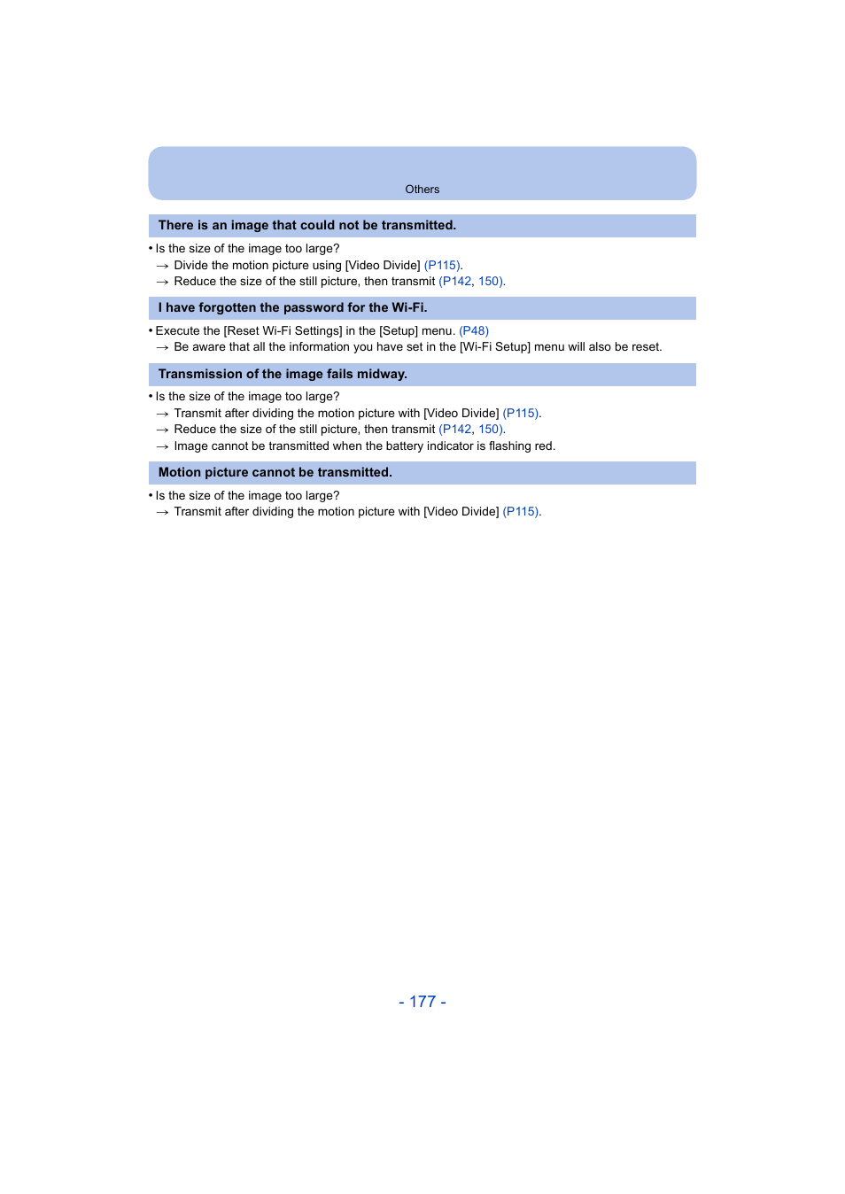 Panasonic DMC-ZS35W User Manual | Page 177 / 186