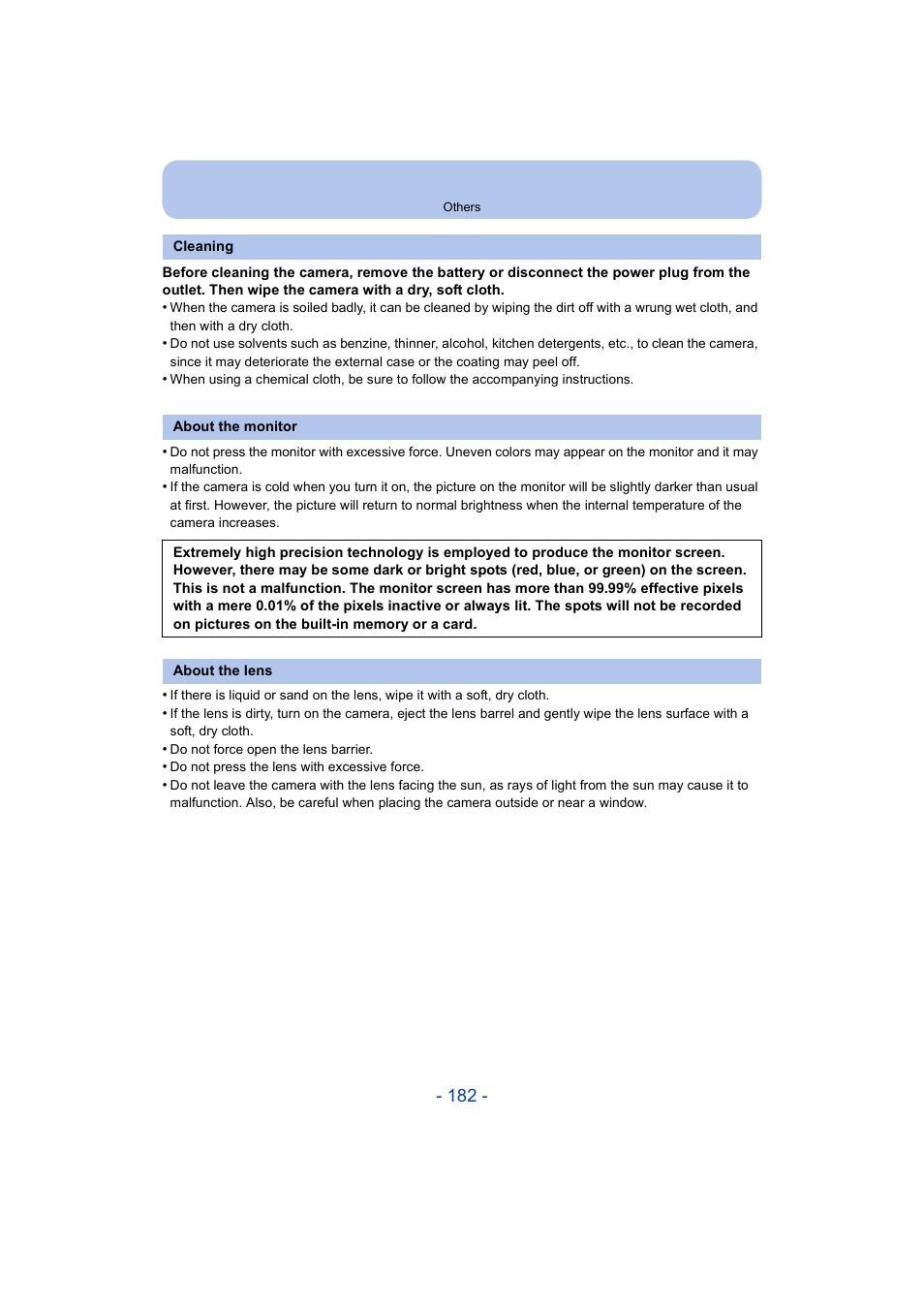 Panasonic DMC-ZS35W User Manual | Page 182 / 186